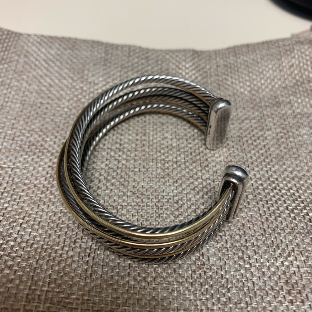 David Yurman 4 Row Crossover Bracelet - image 3